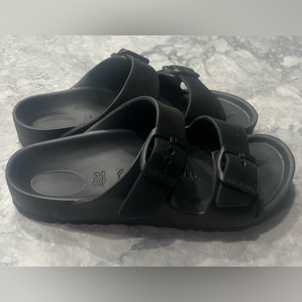 Birkenstock Kids Black Sandals 13 new - Picture 6 of 10
